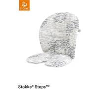 Coussin de siège Unyqoos® pour siège auto Stokke® Steps™, ensemble de coussins rembourrés, résistant à l'eau, OEKO-TEX Standard 100, lavable à 40°C, couleur gris "Waves"