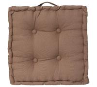 Coussin de sol - 40 x 40 cm Taupe