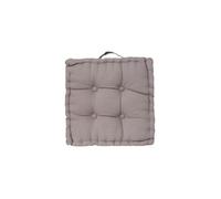Coussin de sol 40 x 40 x 8 cm Atmosphéra - Gris