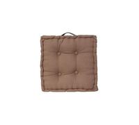 Coussin de sol 40 x 40 x 8 cm Atmosphéra - Taupe - Taupe -