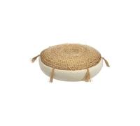 Atmosphera - Coussin de sol Rituality en jute - D38 cm - Beige