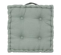 Coussin de sol en coton ANJALI - Céladon