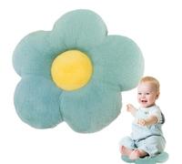 Coussin de sol en forme de fleur pour voiture, coussin de siège doux | Coussin de sol réaliste pour chaise de voiture, tapis de voyage en forme de fleur, housse amovible, bureau à domicile
