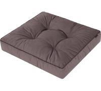 Coussin de sol Himiko 59×59 cm - coussin d'assise élégant avec antidérapant, 10 cm d'épaisseur, OEKO-TEX | HobbyGarden