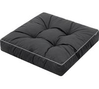 Coussin de sol Himiko 59×59 cm - coussin d'assise élégant avec antidérapant, 10 cm d'épaisseur, OEKO-TEX | HobbyGarden
