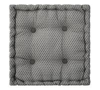Coussin de sol ""Otto"" gris 40x40cm - Atmosphera Créateur d'intérieur