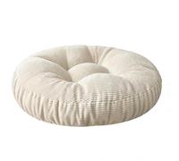 Coussin de sol rond 65 cm de diamètre - Coussin d'assise pouf pour la | Coussin de siège résistant aux intempéries et imperméable, 10 cm d'épaisseur, pour jardin, balcon, salle à manger