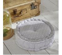 Coussin de sol rond - TODAY - CHARME - Imprimé Constance - 40 x 12 cm