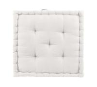 Coussin de Sol Twily 50x50cm Blanc