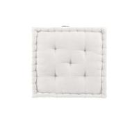 Coussin de Sol "Twily" 50x50cm Blanc