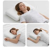vidaXL Coussin de sommeil Uni 50 x 30 x 10 cm