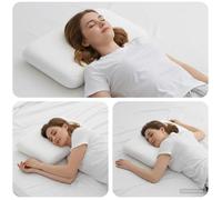 Coussin de sommeil Uni - COCO - Blanc - 50 x 30 x 10,5 cm 700tfu75l
