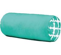 Coussin de soutien cervical Unyqoos® pour jardin – résistant à l'eau, housse en polyester épais avec revêtement PU, rembourrage hypoallergénique en fibres creuses, 45 x 21 cm, vert, pour chaises en ro