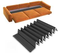 Coussin de soutien pour canapé pour siège suspendu, 167,5 x 43 cm, pliable, avec surface Oxford, planches de support en bois pour la plupart des canapés 3 places, noir