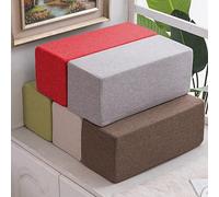 Coussin de Soutien rectangulaire en Mousse à mémoire de Forme pour accoudoir de canapé, Coussin Moelleux pour tête de lit avec traversin Amovible et Lavable pour Le Cou, remplisseur d'espace