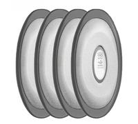 Coussin de spa avec fenêtre LED J-300, coussin ovale et kit de montage | Coussin de rechange LED J-300 Spas, appui-tête ovale avec support 2472-824, Weather - Partie en polyuréthane