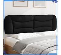 Coussin de tête de lit Hvar - 180 cm - Tissu - Noir - Style Industriel Authentique - Design Exclusif et Fonctionnel - Pour Chambre