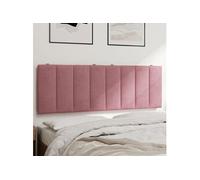 Coussin de Tête de Lit, Oreiller de Tête de Lit avec Bandes Auto-agrippantes, Coussin Rembourré Chambre à Coucher, 374666