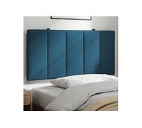 Coussin de Tête de Lit, Oreiller de Tête de Lit avec Bandes Auto-agrippantes, Coussin Rembourré Chambre à Coucher, 374659