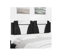 Coussin de Tête de Lit, Oreiller de Tête de Lit avec Bandes Auto-agrippantes, Coussin Rembourré Chambre à Coucher, 374809