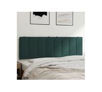 Coussin de Tête de Lit, Oreiller de Tête de Lit avec Bandes Auto-agrippantes, Coussin Rembourré Chambre à Coucher, 374678