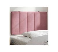 Coussin de Tête de Lit, Oreiller de Tête de Lit avec Bandes Auto-agrippantes, Coussin Rembourré Chambre à Coucher, 374654