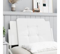 Coussin de tête de lit Zadar Gris 200 cm Similicuir vidaXL