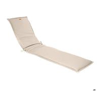 Coussin de transat ""Korai"" blé 190x60cm en polyester - Hespéride