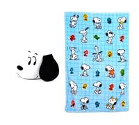 Coussin de voyage avec couverture Peanuts (Snoopy)