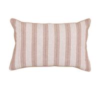 Coussin Déco à Rayures Groove 38x58cm Beige