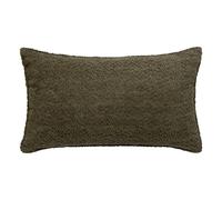 Coussin Déco Bouclette Soana 30x50cm Kaki