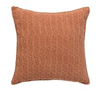 Coussin Déco Bouclette Soana 45x45cm Terracotta
