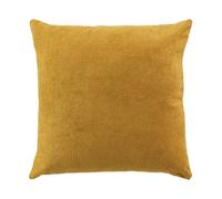 Coussin Déco Bouclette Tessa 45x45cm Jaune