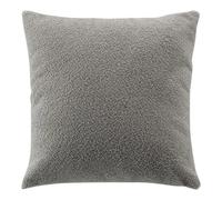 Coussin Déco Bouclette Wooly 45x45cm Gris