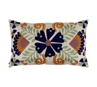 Coussin Déco Brodé Hary 30x50cm Multicolore