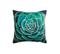 Coussin Déco Déhoussable "Arty" 45x45cm Vert