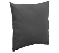 Coussin déco d'extérieur ""Korai"" ardoise 40x40cm en polyester - Hespéride