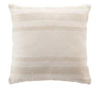 Coussin Déco ""Doreline"" 40x40cm Beige