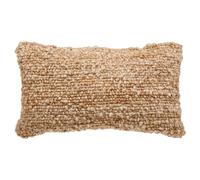 Coussin Déco Effet Laine Volna 30x50cm Camel