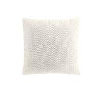 Coussin Déco en Flanelle "Flanela" 45x45cm Naturel