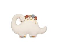 - Coussin Déco Enfant Dinosaure 40cm Ivoire