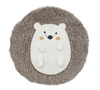 Coussin Déco Enfant Hérisson 30cm Marron