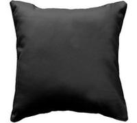 Douceur d'Intérieur 1600836 Coussin en Polyester-Fibre Noir 40 x 40 cm