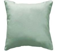 Douceur d'Intérieur, Coussin Déhoussable (40 x 40 cm) Essentiel Sauge, Polyester Uni