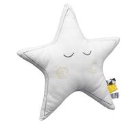 Coussin Déco Étoile - Babyfan Blanc TU