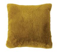Coussin Déco Imitation Fourrure Rabbit Pop 40x40cm Bronze