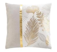 Douceur d'Intérieur, Coussin Déhoussable (45 x 45 cm) Melisse, Coton/Polyester Imprimé