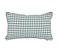 Coussin Déco Imprimé Vichy Groove 30x50cm Vert