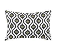 Coussin Déco Jacquard Twisted Lime 38x58cm Multicolore