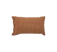 - Coussin Déco "Lili" 30x50cm Marron